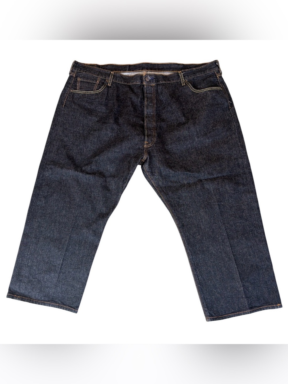 Levi's 501 Relaxed Fit Mens Color Black Size 48X25